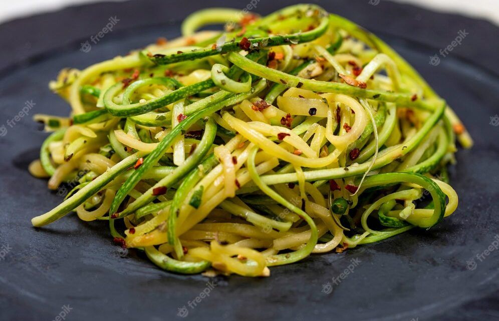 Spaghettis calabacín 
